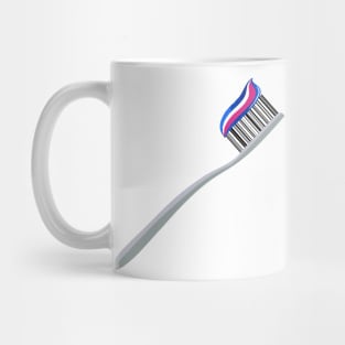 Barcode Art - Toothbrush Mug